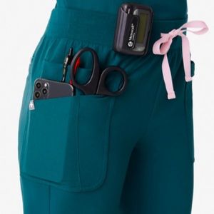 Figs Caribbean Blue Kigali Skinny Scrub Pant